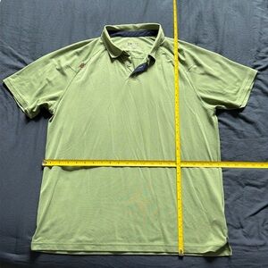 RHONE LARGE POLO, green - slightly worn.